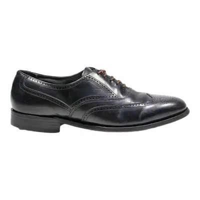 BOSTONIAN Brogue Shoes Black Leather Mens UK 7.5