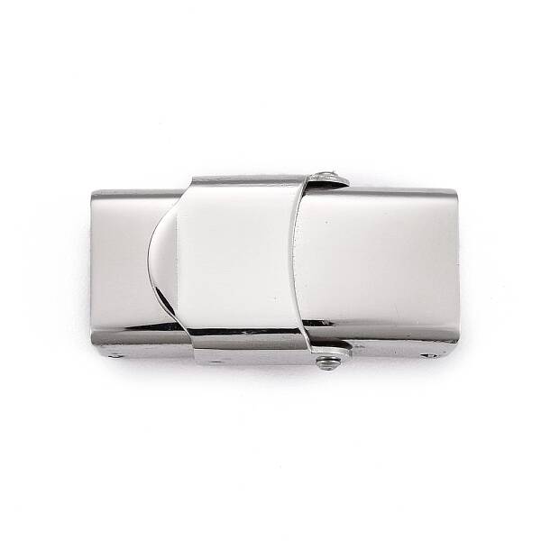 Non-Tarnish Smooth Surface 201 Stainless Steel Watch Band Clasps