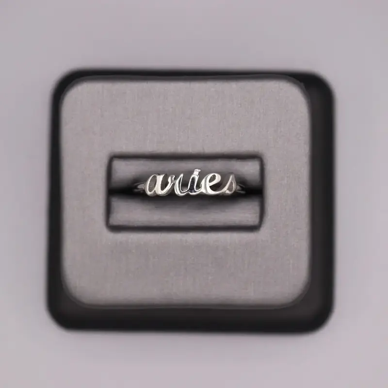 Sterling Silver Rings - Zodiac Fire and Air Signs