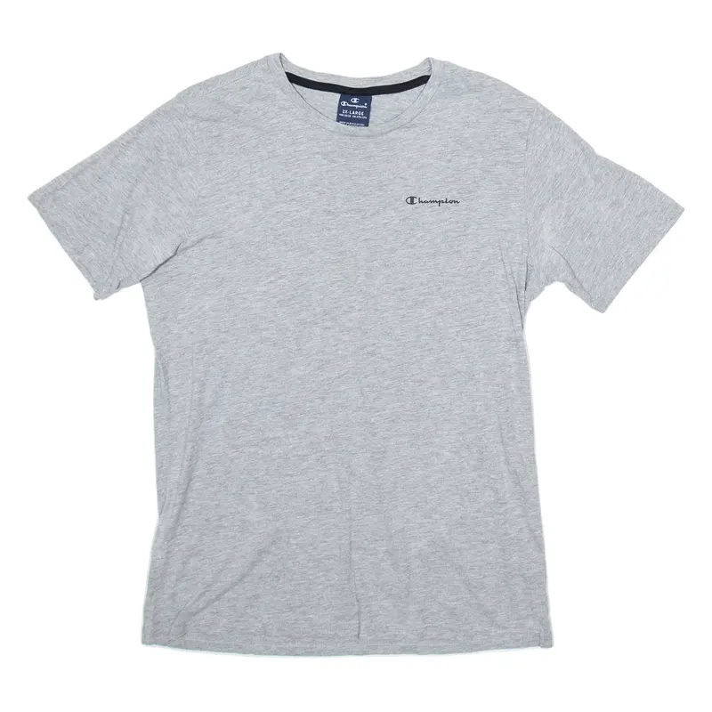 CHAMPION Mens T-Shirt Grey 2XL