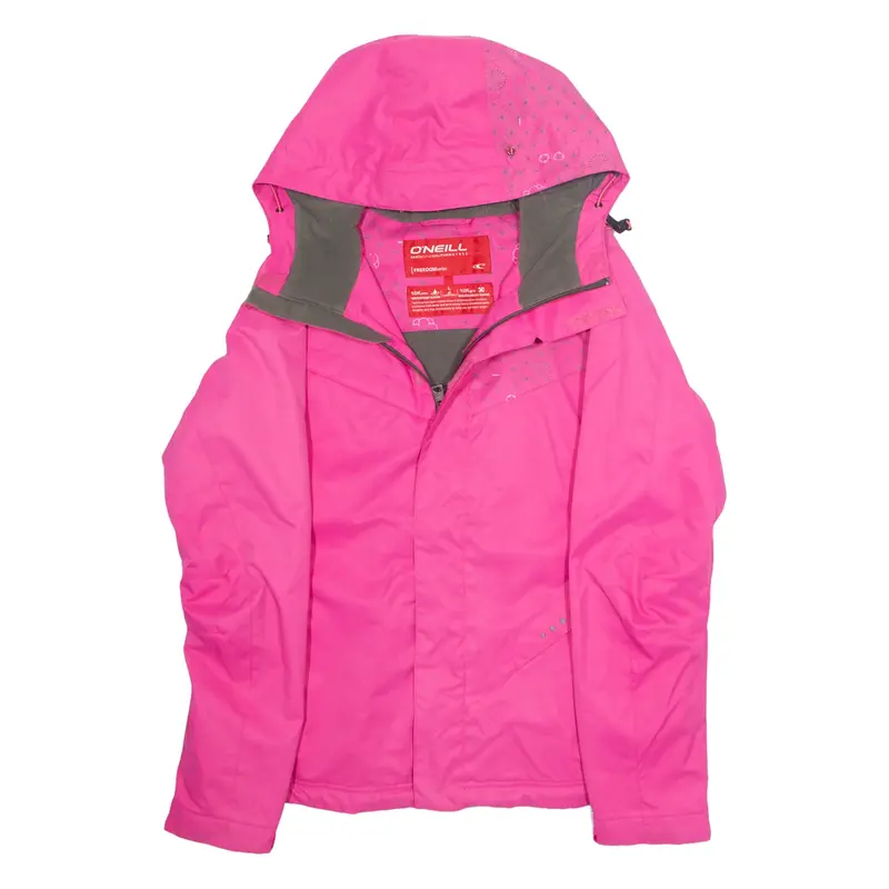 ONEILL Womens Jacket Pink Hooded L
