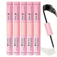 Long Lasting Eyelash Glue, 5 Counts/set Waterproof Eyelash Extensions Glue, Professional Eye Makeup Tool for Women & Girls,  ...