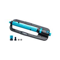 VEVOR Oscillating Sprinkler, Up to 4500 sq. ft. Water Sprinkler for Lawn with 18 Precision Nozzles, 3-Way Adjustable Turbo Os...