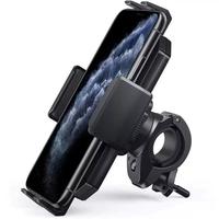 360° Bicycle Motorcycle MTB Bike Handlebar Mount Holder for Cell Phone GPS Landscape Rubber Smartphone Cellphone Stand