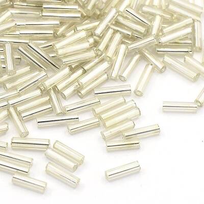Glass Bugle Beads