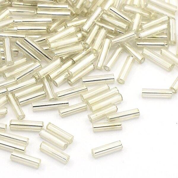 Glass Bugle Beads