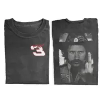 Comfort Colors Dale Earnhardt Finger 2 sides Vintage T-Shirt, Fashion Cotton, Crewneck For Men, For Women, Menswear Cotton Fa...