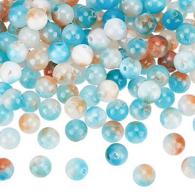 2 Strands Dyed Natural Persian Jade Beads Strands
