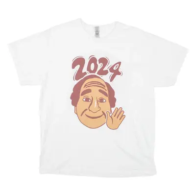 GILDAN 2024 Zurich International School Mens T-Shirt White Crew Neck L