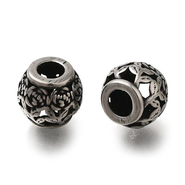 304 Stainless Steel European Beads