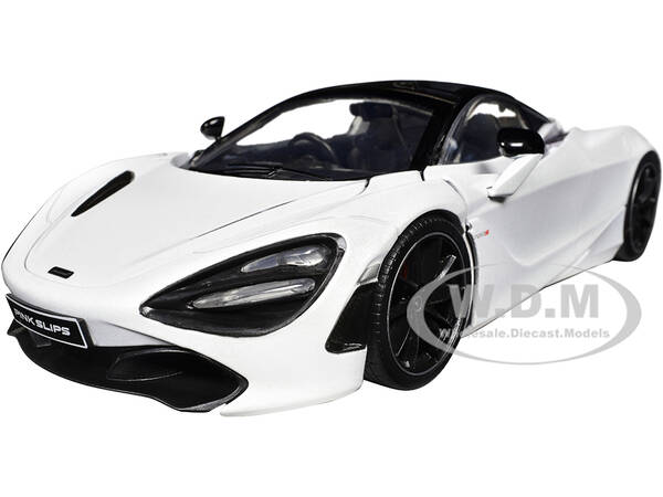 McLaren 720S White Metallic with Black Top \