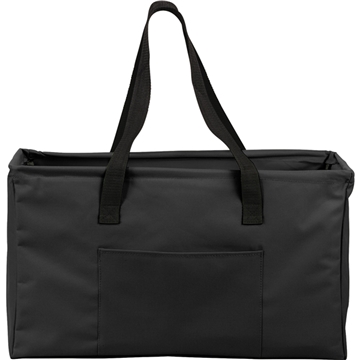60 Promotional Large Utility Tote - Wire Rim & PolyCanvas
