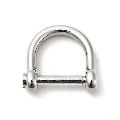 Non-Tarnish 304 Stainless Steel D-Ring Anchor Shackle Clasps
