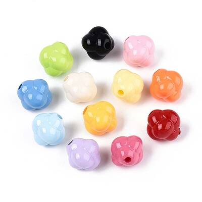 Baking Paint Opauqe Acrylic Beads