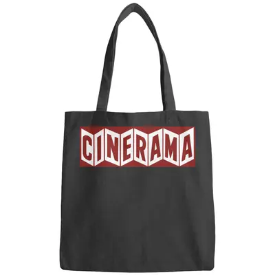 Cinerama White Vintage Logo T-shirt Shirt Gift Gifts Cinerama White Vintage Logo Bags