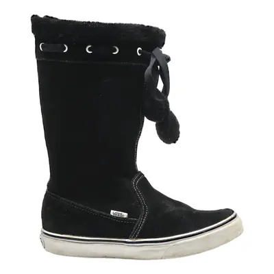 VANS High Boots Black Suede Womens UK 4.5
