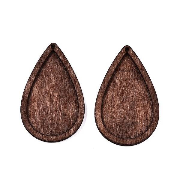 Natural Poplar Wood Big Pendants