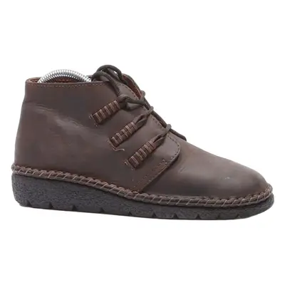 JOSEF SEIBEL Ankle Boots Brown Leather Womens UK 5