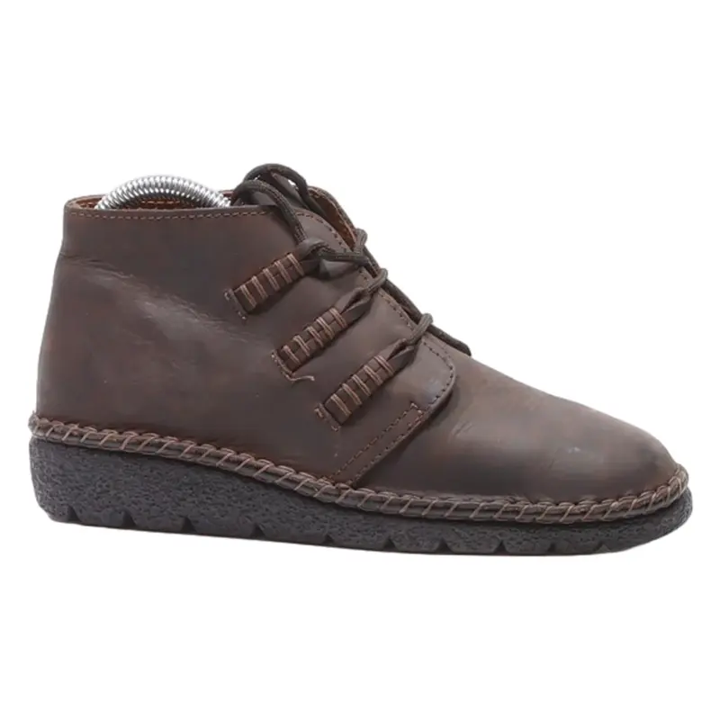 JOSEF SEIBEL Ankle Boots Brown Leather Womens UK 5