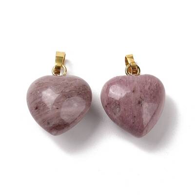 Natural Rhodonite Pendants