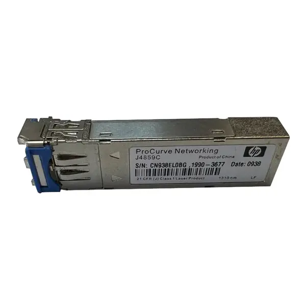 HP J4859C | ProCurve X121 1Gb/s 1000Base-LX Single-Mode Fibre 1310nm 3km Duplex LC Connector SFP (mini-GBIC) Transceiver Modu...