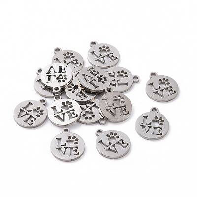 Non-Tarnish 201 Stainless Steel Charms