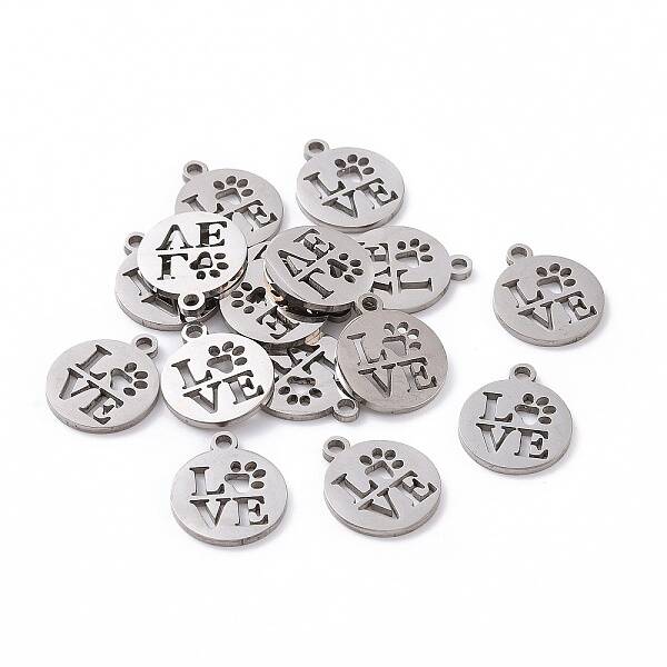 Non-Tarnish 201 Stainless Steel Charms