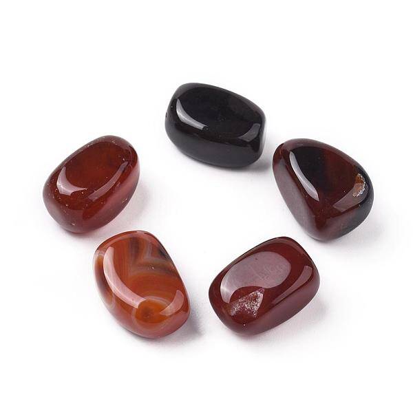 5Pcs Natural Agate Beads