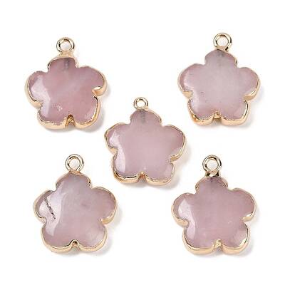 Natural Rose Quartz Pendants