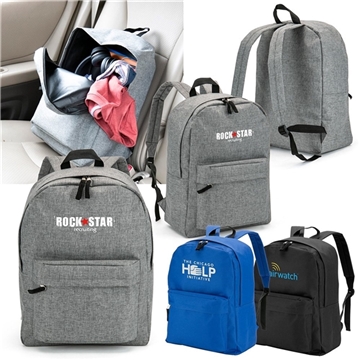50 Promotional Northridge Pocket Backpack - 600D Polyester & 15lb ...