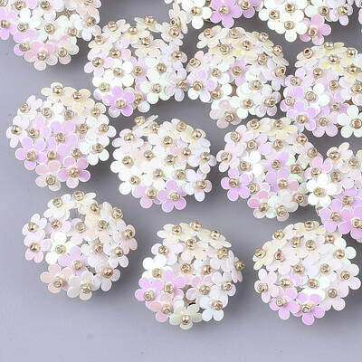 PVC Paillette Cabochons