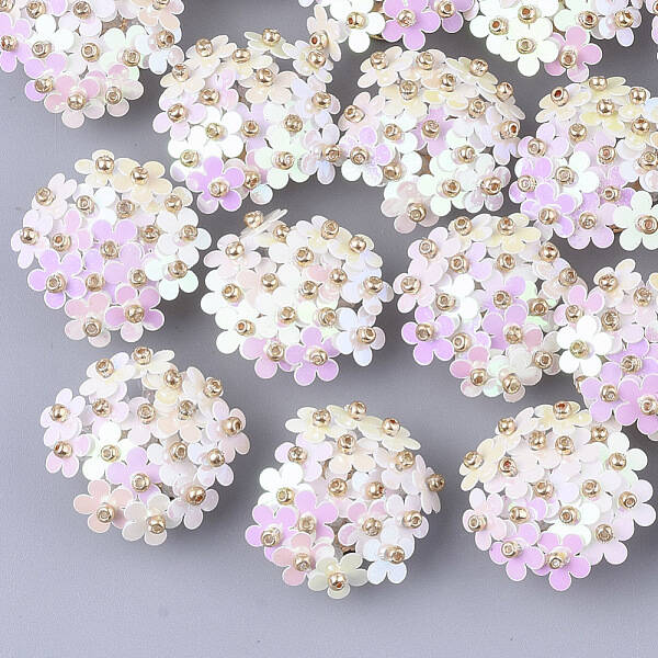 PVC Paillette Cabochons