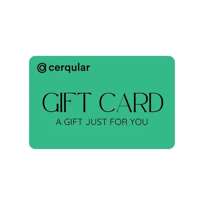 Cerqular Gift Card - Pastel Green | Denominations: $150.00