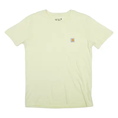 CARHARTT Loose Fit Womens T-Shirt Green XS