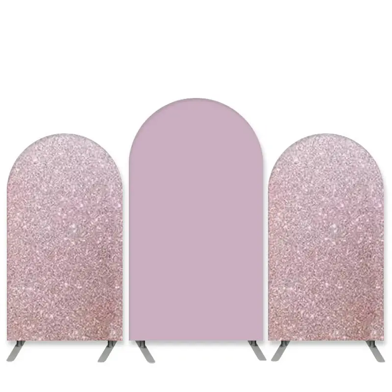 Aperturee Glitter Theme Light Pink Birthday Arch Backdrop Kit Banner | Chiara Arch Backdrop Diy | Diy Chiara Backdrop Cover |...