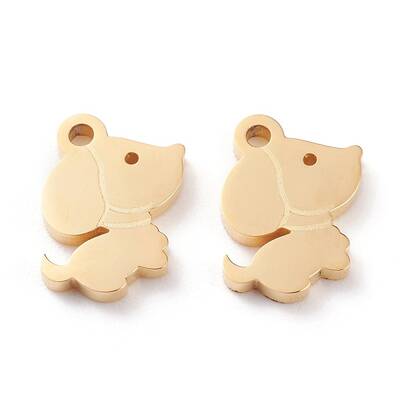 Ion Plating(IP) 304 Stainless Steel Charms