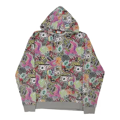 Nickelodeon Graphic Hoodie - XL Multicoloured Cotton Blend