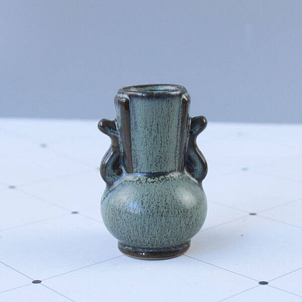 Ancient Chinese Style Mini Ceramic Floral Vases for Home Decor