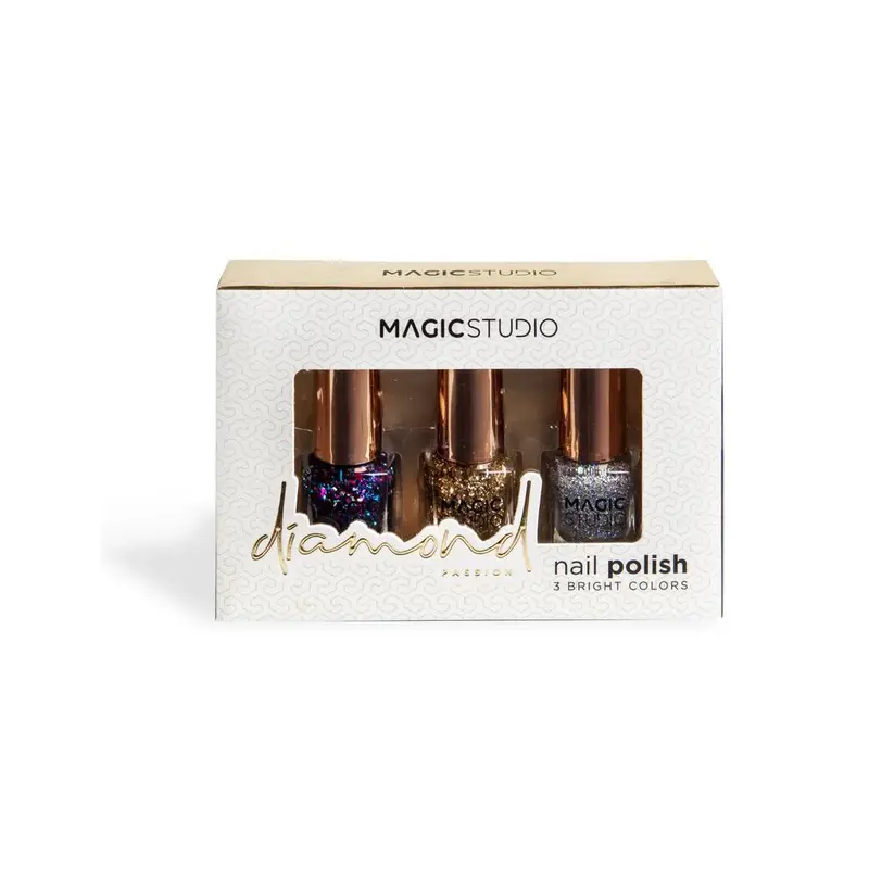 Idc Institute Idc Magic Studio Diamond 3 Nail Polishes