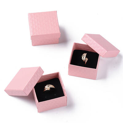 Square Cardboard Ring Boxes