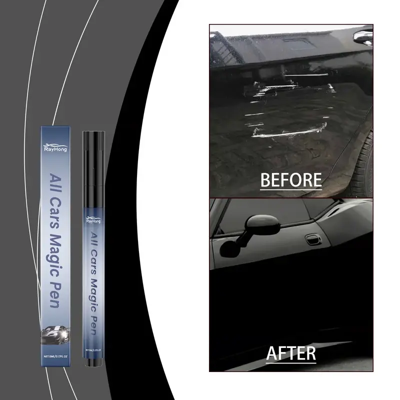 Magic Car Scratch Removal Pen – Auto Paint Touch-Up Tool for Instant Scratch Repair and Shine, Autumn Car Care Must-Have