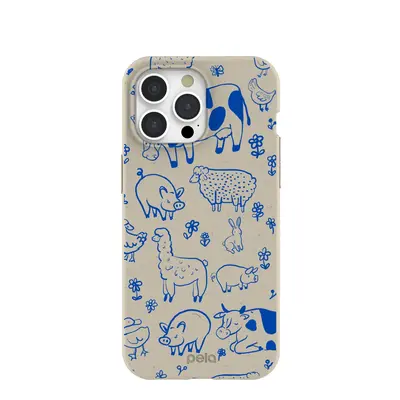 London Fog Happy Farmyard iPhone 15 Pro Max Case