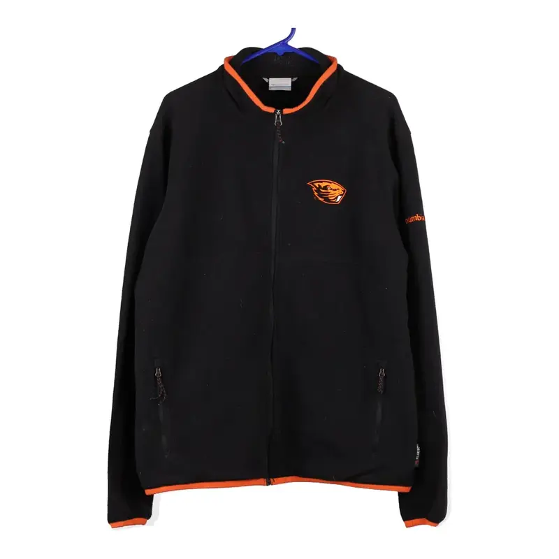 Columbia Fleece - Large Black Polyester