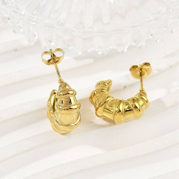 304 Stainless Steel Stud Earrings