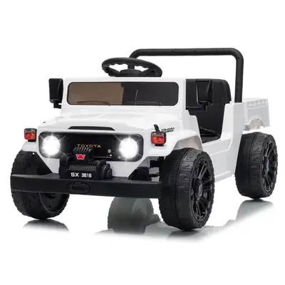 Garvee Licensed Toyota 12V 4WD Kids Ride-On Pickup Truck – Battery Powered Electric Car, Remote Control, wireless Music, LE...