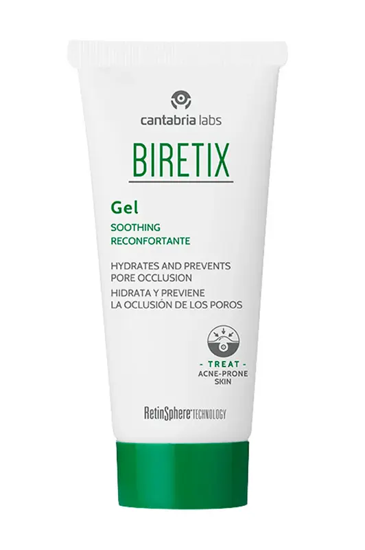 Cantabria, biretix, soothing, gel, for the face, 50 ml