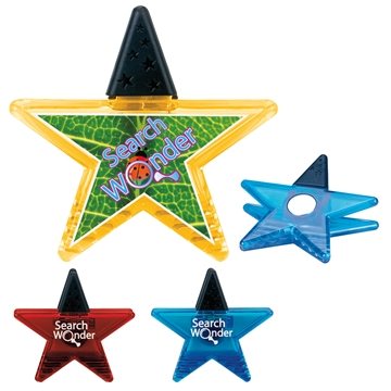 250 Custom Star Clip - Magnetic & Rubber Grip