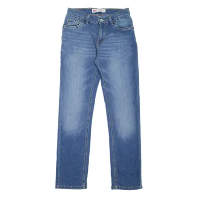 LEVI'S 511 Jeans Boys Blue Slim Straight Stone Wash W27 L29