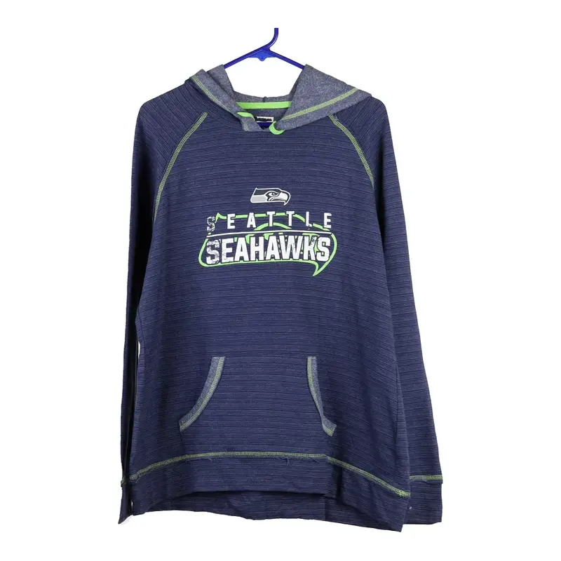 Seattle Seahawks Nfl NFL Hoodie - XL Blue Cotton