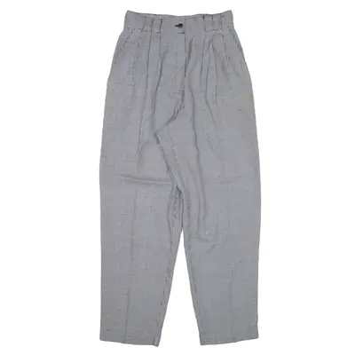 SMART PARTS Trousers White Loose Tapered Womens W26 L28